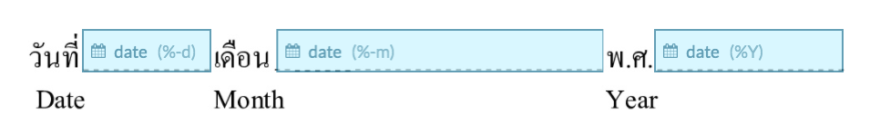 Date Formats