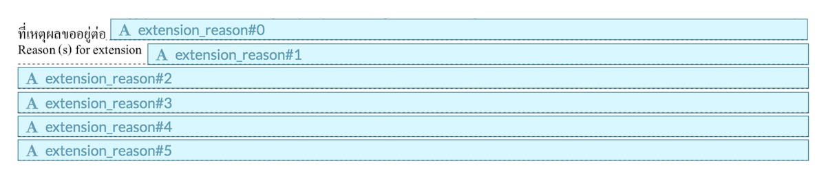 Multiline Field Names